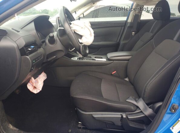 3N1AB8CV1PY325425 2023 NISSAN SENTRA Blue Widok wnętrza z przodu