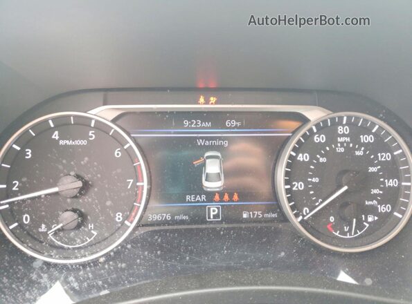 3N1AB8CV1PY325425 2023 NISSAN SENTRA Blue Widok zestawu wskaźników