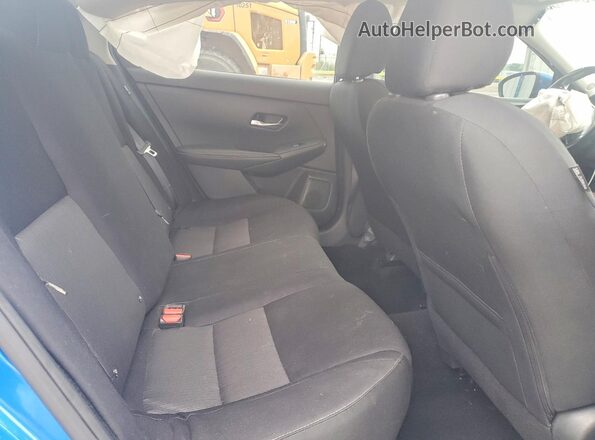 3N1AB8CV1PY325425 2023 NISSAN SENTRA Blue Widok tylnych siedzeń