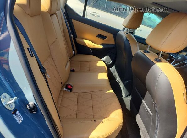 3N1AB8CV1RY205269 2024 NISSAN SENTRA Blue Rear seats view