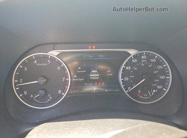 3N1AB8CV1RY251684 2024 NISSAN SENTRA Белый Вид щитка приборов
