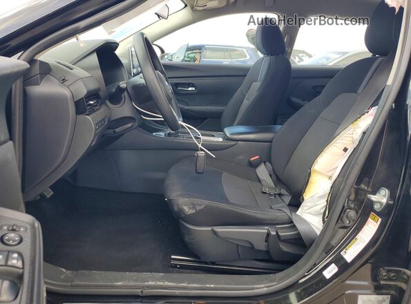 3N1AB8CV1RY266444 2024 NISSAN SENTRA Черный Вид салона спереди