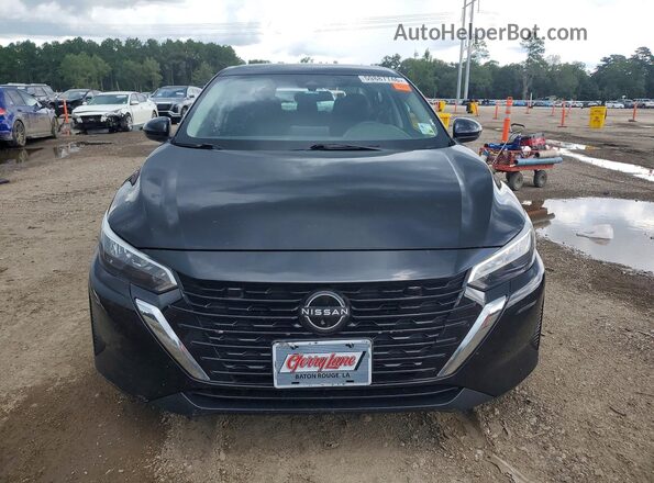 3N1AB8CV1RY290758 2024 NISSAN SENTRA Black Դիմացի տեսք