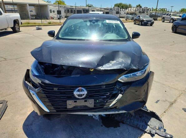 3N1AB8CV1RY321152 2024 NISSAN SENTRA Black Դիմացի տեսք