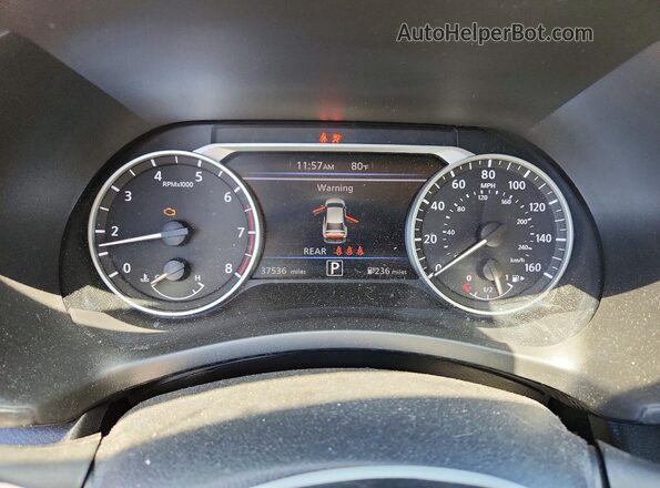 3N1AB8CV1RY321152 2024 NISSAN SENTRA Black Սարքավորումների վահանակի տեսք