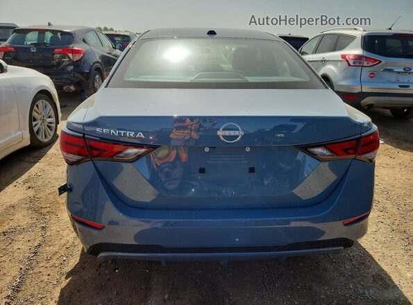 3N1AB8CV1SY228511 2025 NISSAN SENTRA Синий Вид сзади