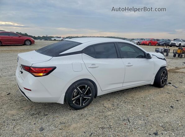 3N1AB8CV1SY240383 2025 NISSAN SENTRA White უკანა მარჯვენა