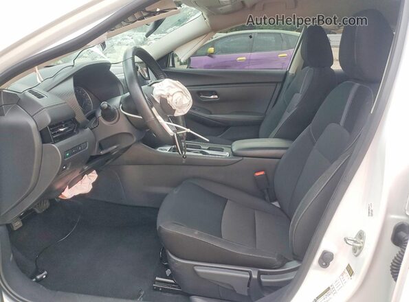 3N1AB8CV1SY240383 2025 NISSAN SENTRA White წინა სალონის ხედი