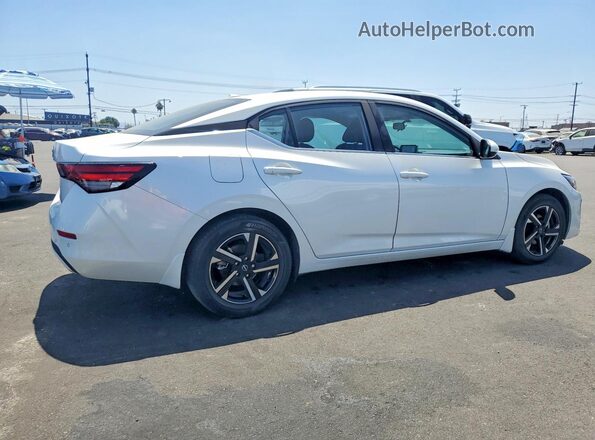 3N1AB8CV1SY254834 2025 NISSAN SENTRA White უკანა მარჯვენა