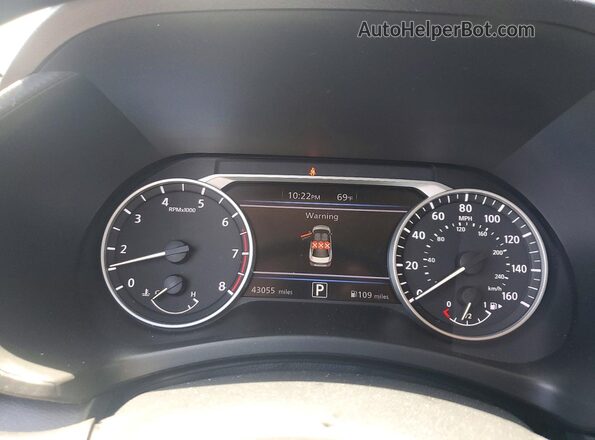 3N1AB8CV1SY254834 2025 NISSAN SENTRA White ხელსაწყოთა პანელის ხედი