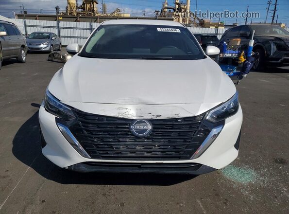 3N1AB8CV1SY254848 2025 NISSAN SENTRA Белый Вид спереди