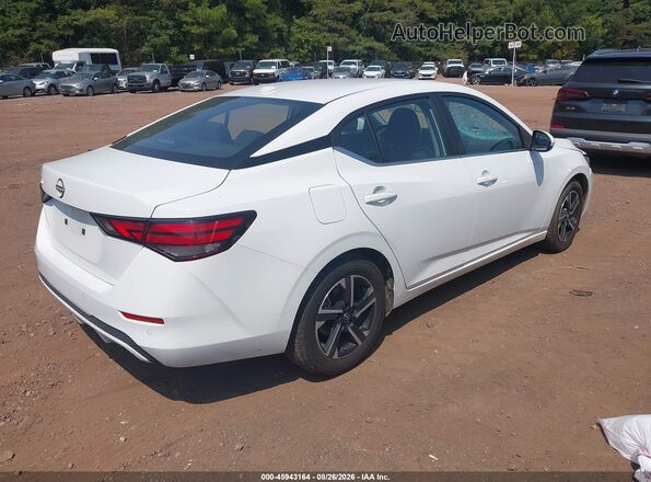 3N1AB8CV1SY289132 2025 NISSAN SENTRA Белый Задняя правая четверть