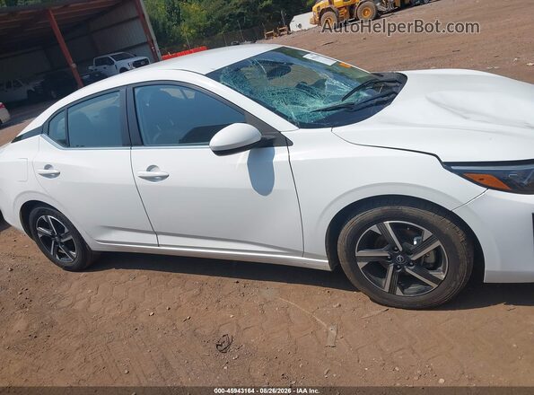 3N1AB8CV1SY289132 2025 NISSAN SENTRA Белый Вид задней части салона
