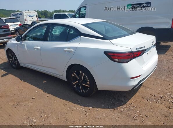 3N1AB8CV1SY289132 2025 NISSAN SENTRA Белый Задняя левая четверть