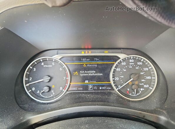 3N1AB8CV1SY290328 2025 NISSAN SENTRA Gray Vista del cuadro de instrumentos