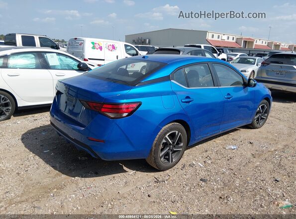 3N1AB8CV1SY295626 2025 NISSAN SENTRA Blue უკანა მარჯვენა