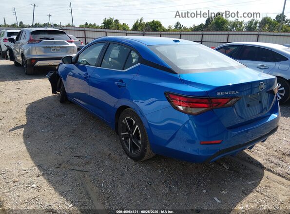 3N1AB8CV1SY295626 2025 NISSAN SENTRA Blue უკანა მარცხენა