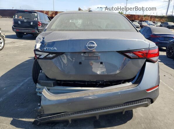 3N1AB8CV1SY337017 2025 NISSAN SENTRA Silver Հետևի տեսք