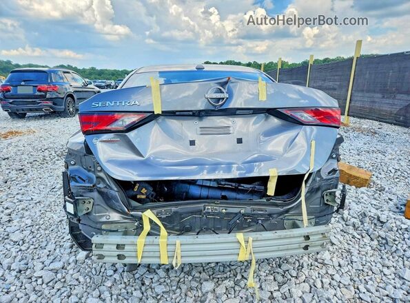 3N1AB8CV1SY338166 2025 NISSAN SENTRA Silver Вид ззаду