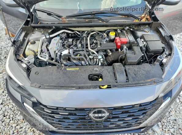 3N1AB8CV1SY338166 2025 NISSAN SENTRA Silver Вид задньої частини салону