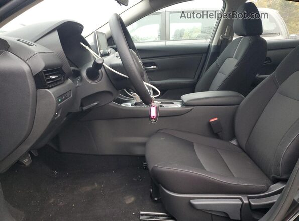 3N1AB8CV1SY374021 2025 NISSAN SENTRA Black VIN կոդի պիտակի տեսք