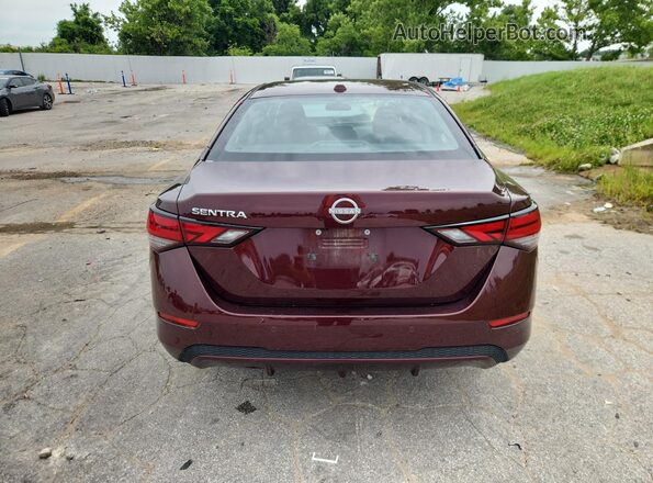 3N1AB8CV1SY374844 2025 NISSAN SENTRA Burgundy 