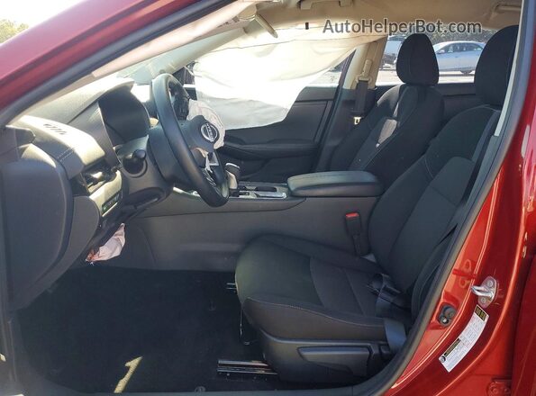 3N1AB8CV1SY378117 2025 NISSAN SENTRA Red წინა სალონის ხედი