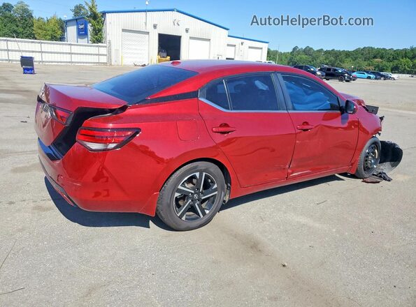 3N1AB8CV1SY378117 2025 NISSAN SENTRA Red უკანა მარჯვენა