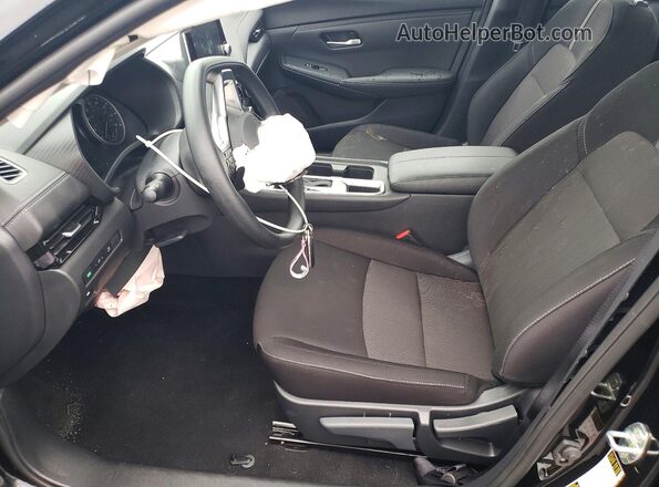 3N1AB8CV1SY410774 2025 NISSAN SENTRA Black Вид салону спереду