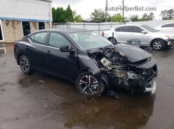 3N1AB8CV1SY410774 2025 NISSAN SENTRA Black Передня права чверть