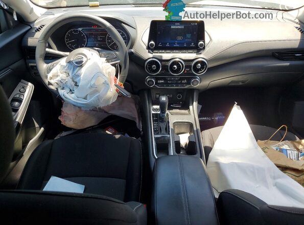 3N1AB8CV1SY412945 2025 NISSAN SENTRA Maroon Dashboard view
