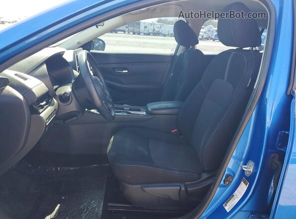 3N1AB8CV2LY234061 2020 NISSAN SENTRA Blue Vista interior delantera