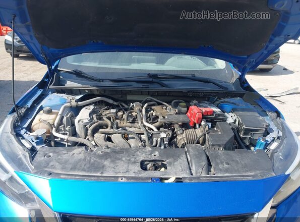 3N1AB8CV2LY239485 2020 NISSAN SENTRA Blue Вид ззаду