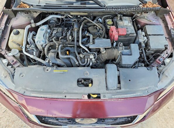 3N1AB8CV2LY260059 2020 NISSAN SENTRA Maroon Rear interior view