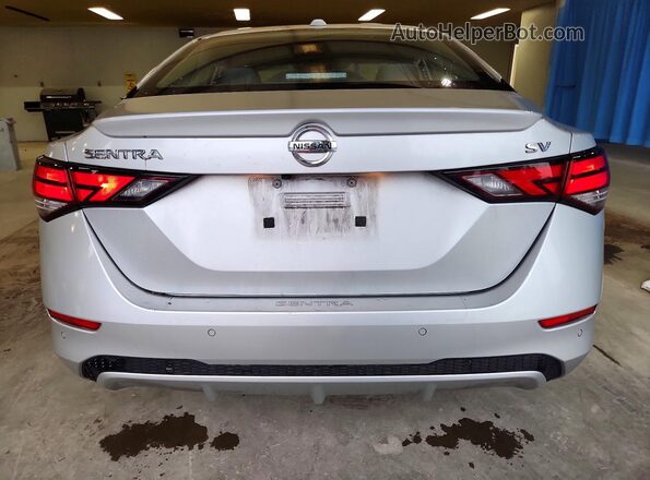 3N1AB8CV2LY264807 2020 NISSAN SENTRA Silver Հետևի տեսք