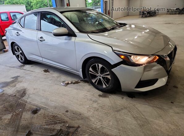 3N1AB8CV2LY264807 2020 NISSAN SENTRA Silver Առջևի աջ