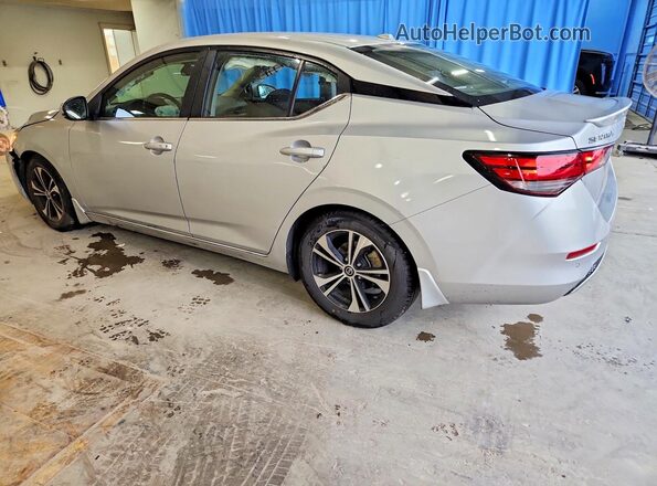 3N1AB8CV2LY264807 2020 NISSAN SENTRA Silver Հետևի ձախ