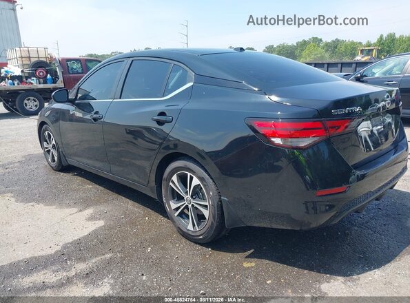3N1AB8CV2LY267268 2020 NISSAN SENTRA Black Trasero izquierdo