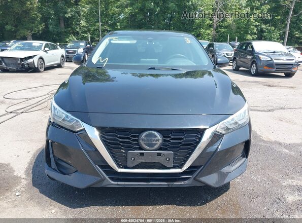 3N1AB8CV2LY267268 2020 NISSAN SENTRA Black Vista del cuadro de instrumentos