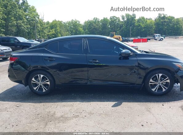 3N1AB8CV2LY267268 2020 NISSAN SENTRA Black Vista interior trasera