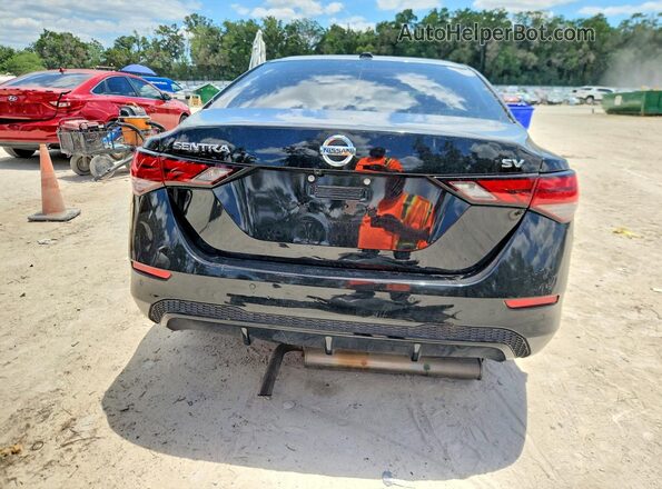 3N1AB8CV2MY272505 2021 NISSAN SENTRA Black Vista trasera