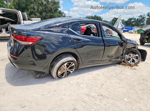 3N1AB8CV2MY272505 2021 NISSAN SENTRA Black Trasero derecho