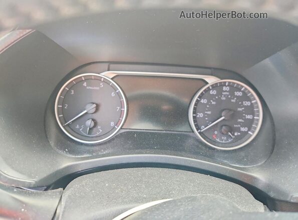 3N1AB8CV2MY272505 2021 NISSAN SENTRA Black Vista del cuadro de instrumentos