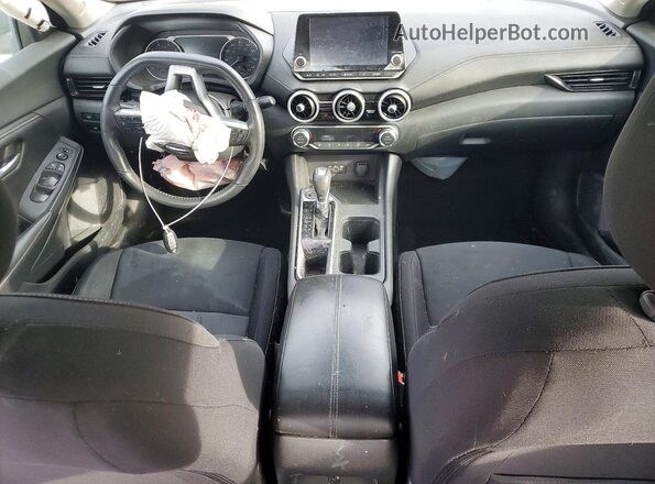 3N1AB8CV2MY278286 2021 NISSAN SENTRA Gray Widok deski rozdzielczej
