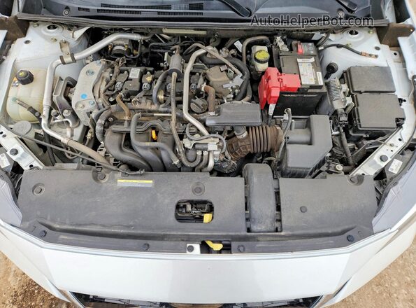 3N1AB8CV2MY279938 2021 NISSAN SENTRA Белый Вид задней части салона