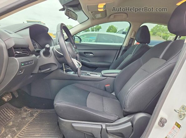 3N1AB8CV2MY279938 2021 NISSAN SENTRA Белый Вид салона спереди