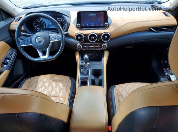 3N1AB8CV2MY317748 2021 NISSAN SENTRA Gray წინა პანელის ხედი