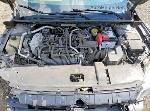 3N1AB8CV2MY317748 2021 NISSAN SENTRA Gray უკანა სალონის ხედი