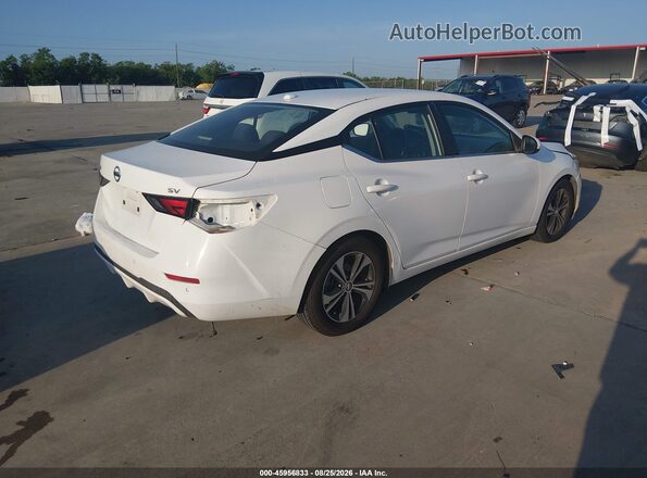 3N1AB8CV2NY218039 2022 NISSAN SENTRA White Rear right