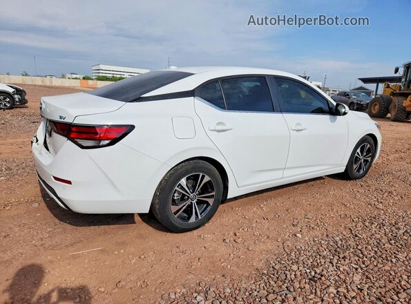 3N1AB8CV2NY309540 2022 NISSAN SENTRA White Задня права чверть